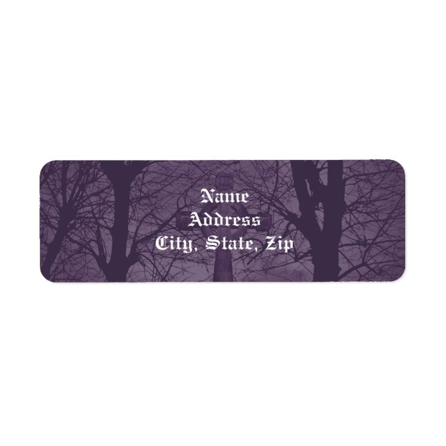 Gothic celtic cross tombstone dark and spooky (Front)