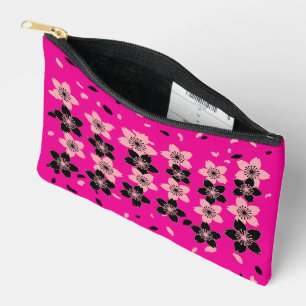 Gothic Cherry Blossom Accessory Pouch