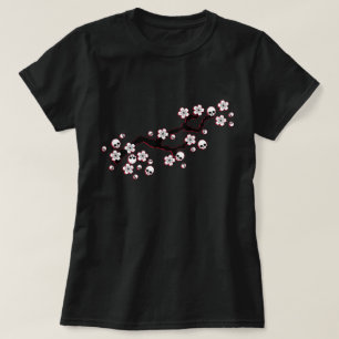 Gothic Cherry Blossoms T-Shirt
