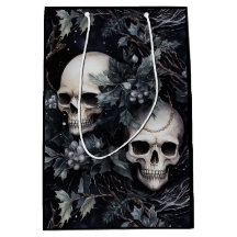 Gothic Christmas Skulls