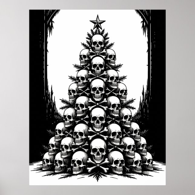 Gothic Christmas Tree IV Poster (Front)
