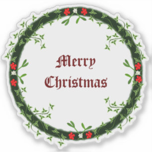 Gothic Christmas Wreath Custom