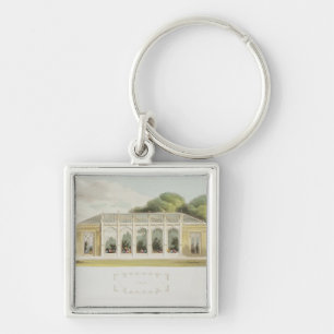 Gothic Conservatory, 1832 Keychain