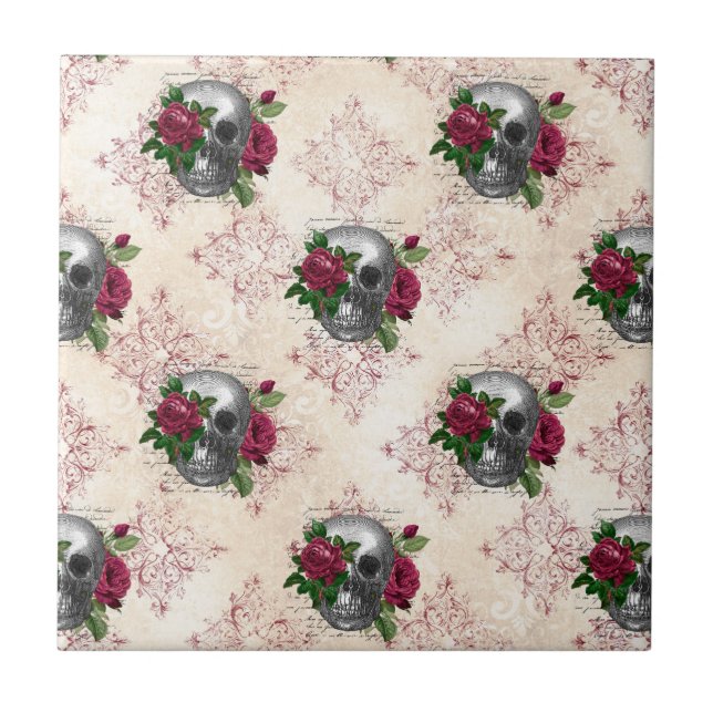 Gothic Countenance Series Design 16 Tile (Front)