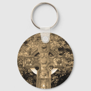 Gothic Cross Keychain