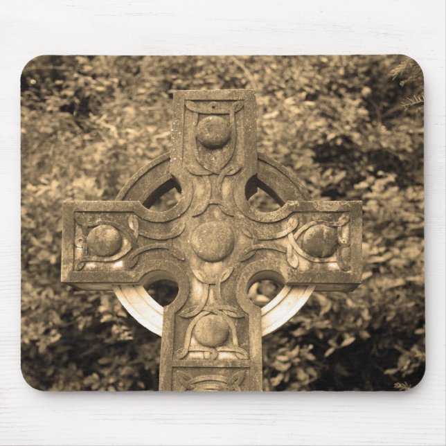 Gothic Cross Mouse Pad (Front)