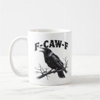 Gothic Crow Humor F-Caw-F Funny Essential