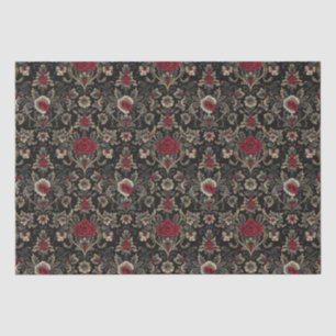 Gothic Damask Pattern Tissue Paper