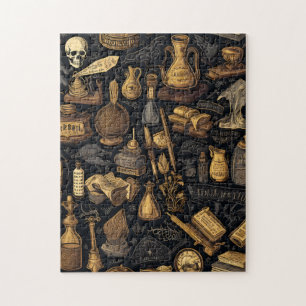 Gothic Dark Academia  Jigsaw Puzzle