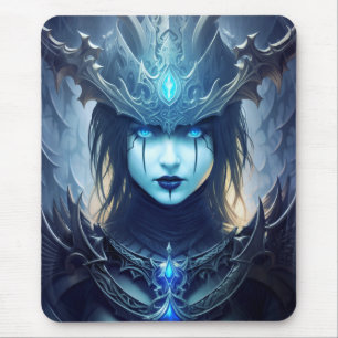 Gothic Dark Fantasy Litch Queen Mouse Pad