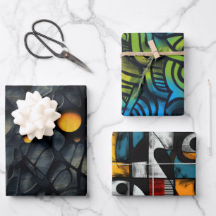 Gothic Dark Feeling Depressing  Wrapping Paper Sheet