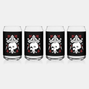 Gothic Decorative Can Glass