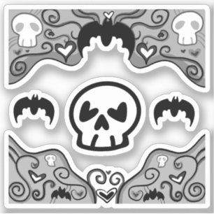 Gothic Decorative Stickers 
