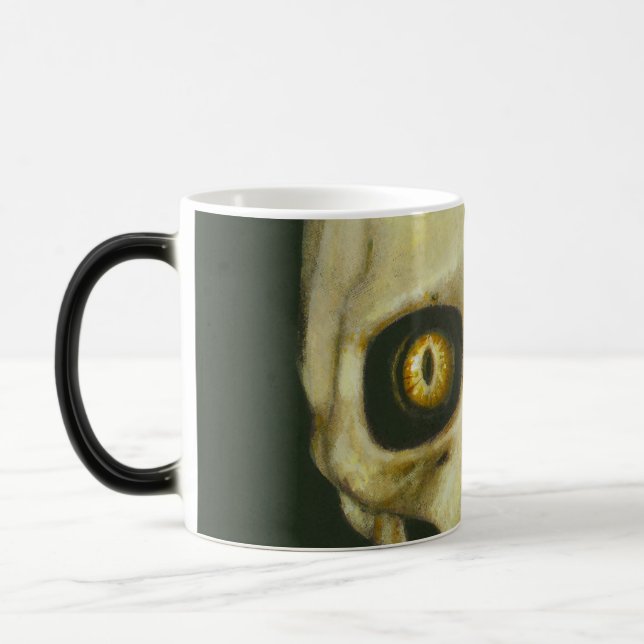 Gothic Devil Skull Mug (Left)