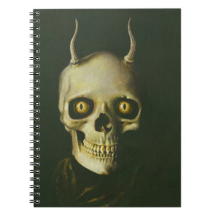 Gothic Devil Skull Notebook