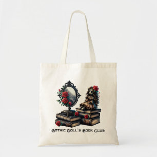 Gothic Doll’s Book Club Tote Bag