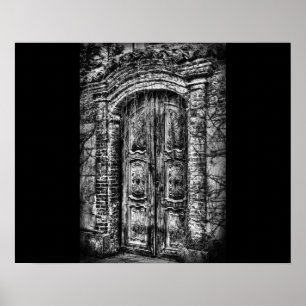 Gothic door poster