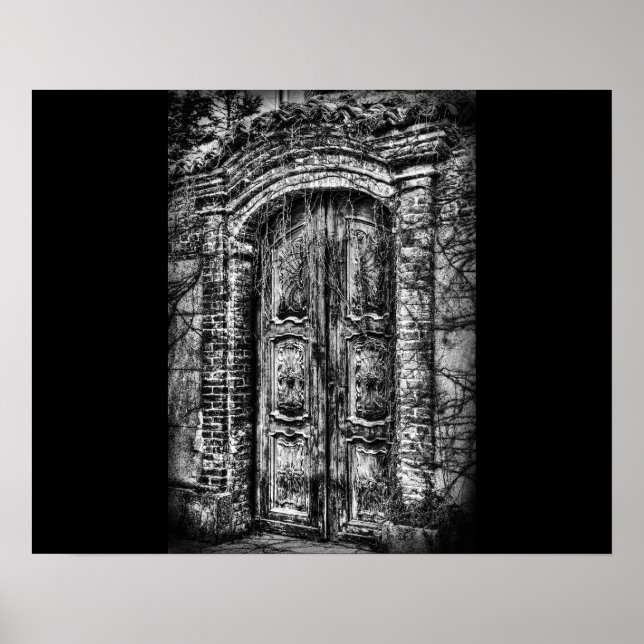 Gothic door poster (Front)