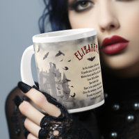 Gothic Dracula's Castle Vintage Horror Halloween