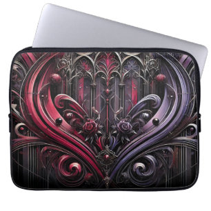 Gothic Electronics Sleeve with Cathedral Design