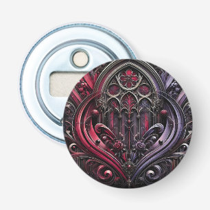 Gothic Elegance Button Bottle Opener