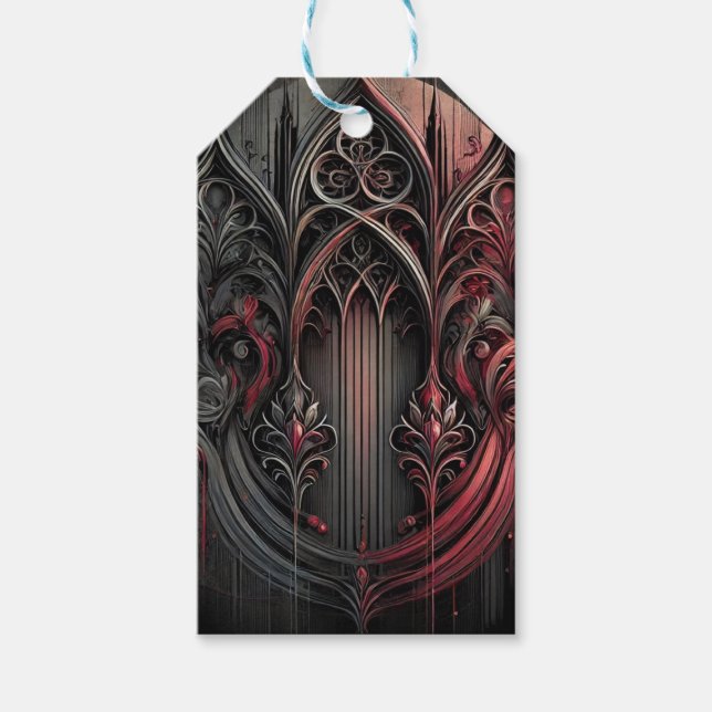 Gothic Elegance Gift Tag (Front)