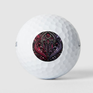Gothic Elegance Golf Ball Set