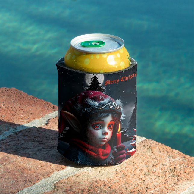 Gothic elf magic under the full moon.  can cooler (In Situ Pool)
