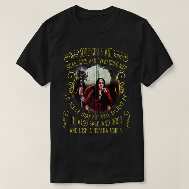 Gothic Empress Tarot  Sugar Spice And Everything N T-Shirt (Design Front)