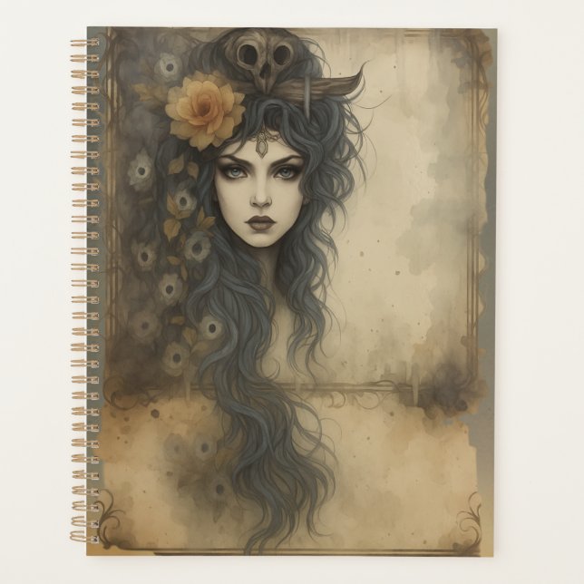 Gothic Enchantress Planner (Front)
