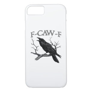 Gothic F-Caw-F Funny Crow Humor Essential Vintage  Case-Mate iPhone Case