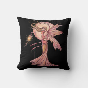 Gothic Fairy Faerie Fantasy Art Pillow