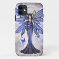 Gothic Fairy Fantasy iPhone Case by Molly Harrison