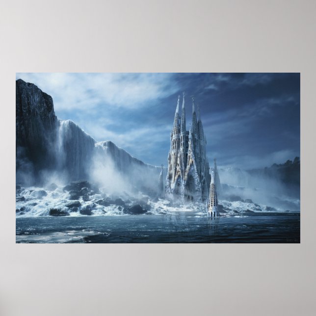 Gothic fantasy or Expiatory temple Poster (Front)