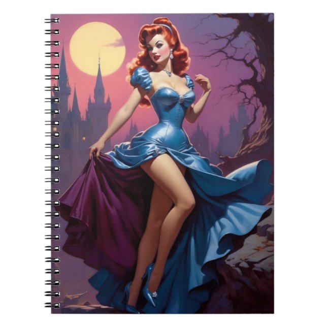 Gothic Fantasy Princess Notebook (Front)