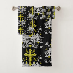 Gothic Fashion Accessories Bath Towel Set