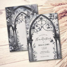 Gothic Floral Garden Gate Pagan Handfasting
