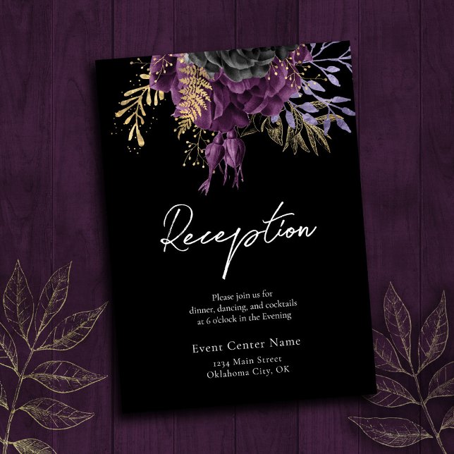 Gothic Floral Wedding Accommodations Enclosure (Creator Uploaded)