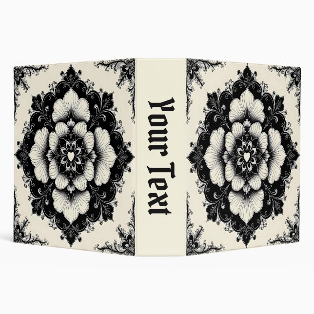 Gothic Flower Binder (Background)
