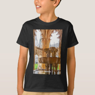 Gothic Fountain and Cloister. Monastery of Batalha T-Shirt