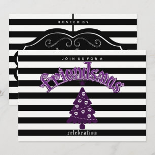 Gothic Friendsmas Invitation