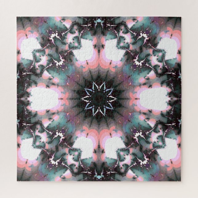 Gothic Frozen Winter Spider Web Jigsaw Puzzle (Vertical)