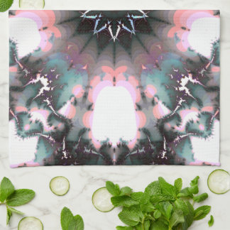 Gothic Frozen Winter Spider Web Kitchen Towel