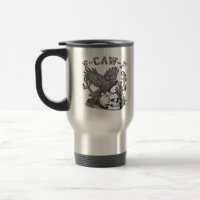Gothic Funny F-Caw-F Humor Crow Essential Retro St