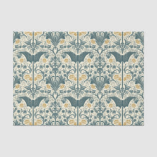 Gothic Garden Flight Tissue Paper – Dark Floral 