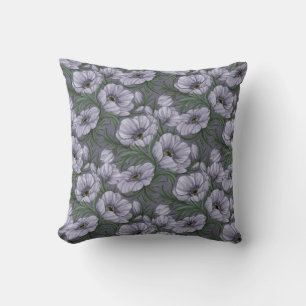 Gothic Gardenia Decorative Pillow