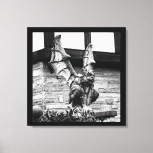 Gothic Gargoyle Canvas Print