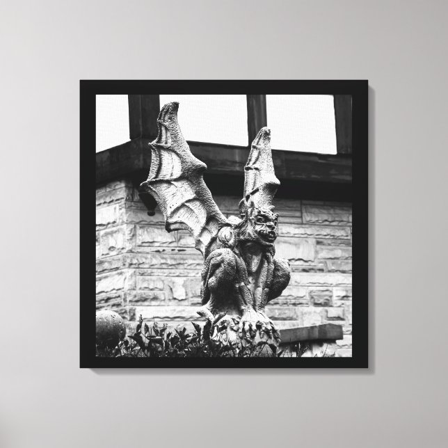  Gothic Gargoyle  Canvas Print (Front)