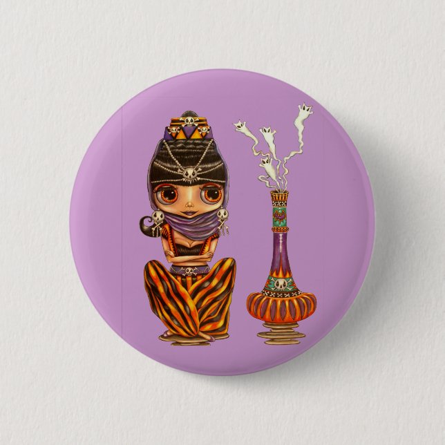 Gothic Genie Button (Front)