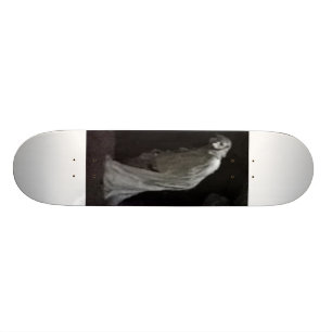 Gothic ghost skateboard